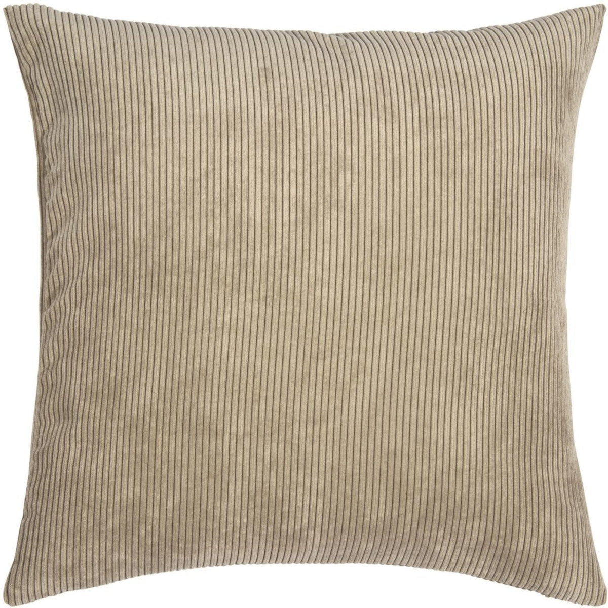 Textured Velvet Pillow Cover Square Ribbed Soft Touch Cushion Case for Couch Sofa Chair Living Room Bedroom Decorative Accent Throw Pillow | Lonoma