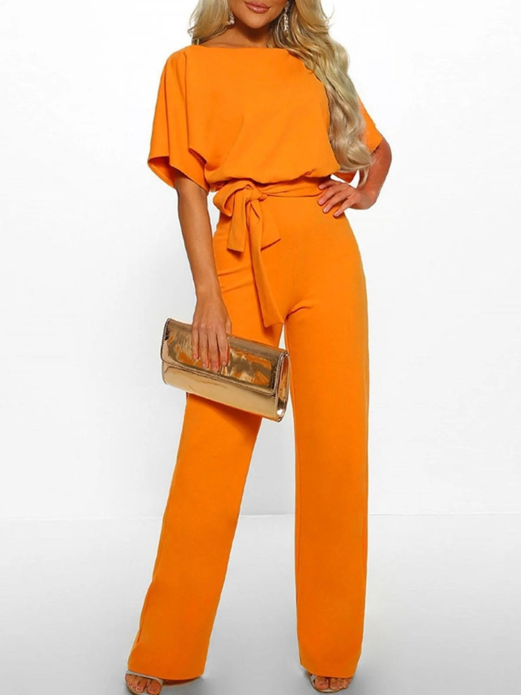 Women's Relaxed Wide-Leg Jumpsuit — Versatile Casual Jumpsuit for Everyday Comfort & Weekend Wear | Koossa