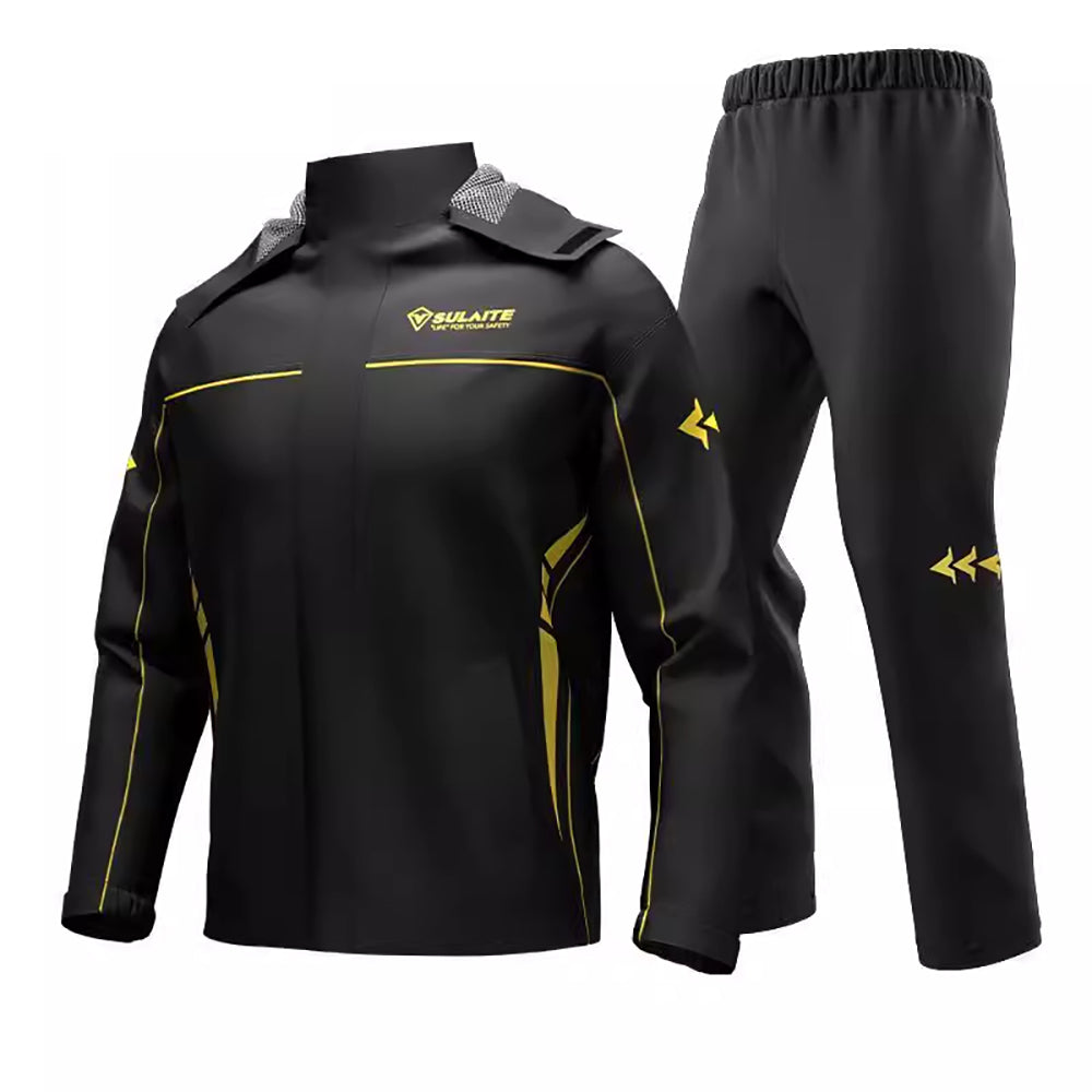 Unisex Waterproof Outdoor Rainsuit — Lightweight Packable Rain Jacket and Trousers Set for Hiking and Cycling | Koossa