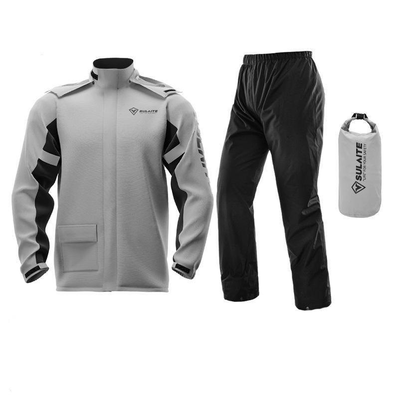 Unisex Waterproof Outdoor Rainsuit — Lightweight Packable Rain Jacket and Trousers Set for Hiking and Cycling | Koossa