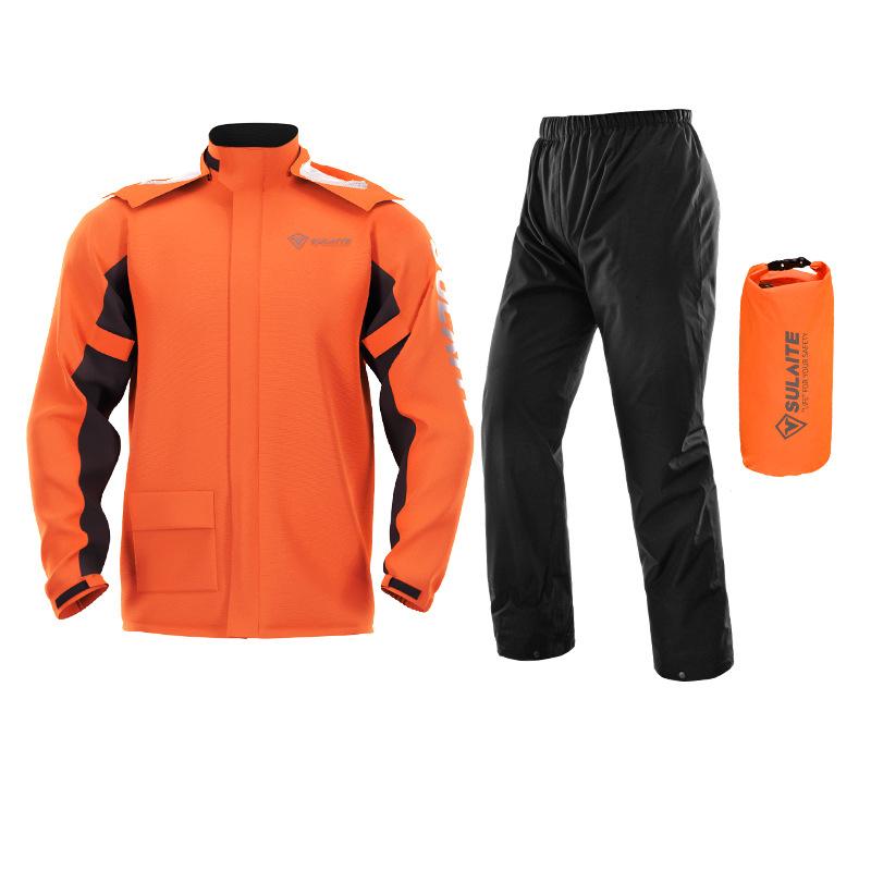 Unisex Waterproof Outdoor Rainsuit — Lightweight Packable Rain Jacket and Trousers Set for Hiking and Cycling | Koossa