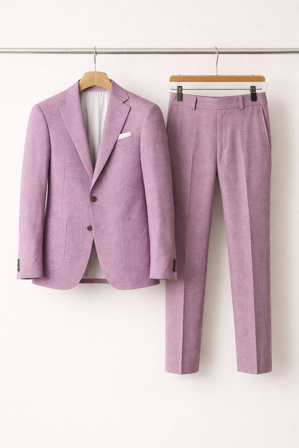 Men's Slim-Fit Two-Piece Suit in Nine Colours for Business and Formal Occasions | Koossa