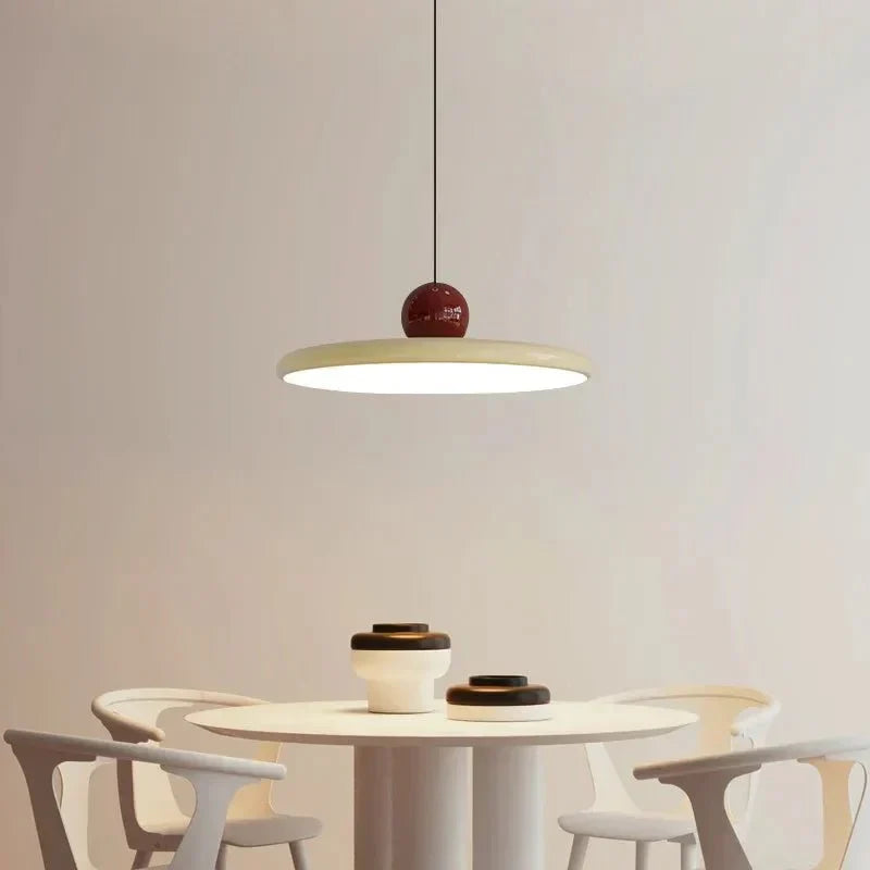 Modern Adjustable LED Pendant Light with 3 Color Temperatures – Geometric Design for Dining Room, Kitchen & Living Room | Lonoma