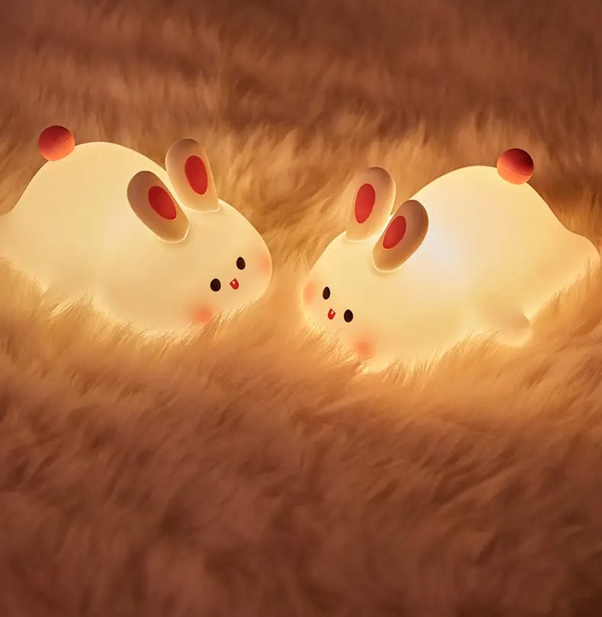 Veilleuse douce enfant en silicone avec minuteur 30 min lumière apaisante chambre nuit anti-peur portable | Koossa