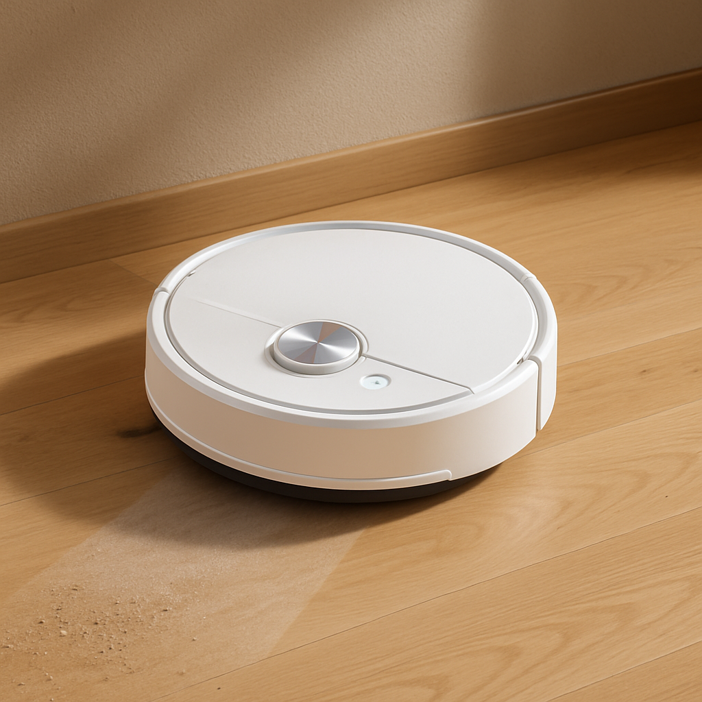 Robotic Vacuum and Mop Combo 2-in-1 Automatic Floor Cleaner Smart Navigation Self-Charging Robot Vacuum for Hardwood Tile Pet Hair | Lonoma
