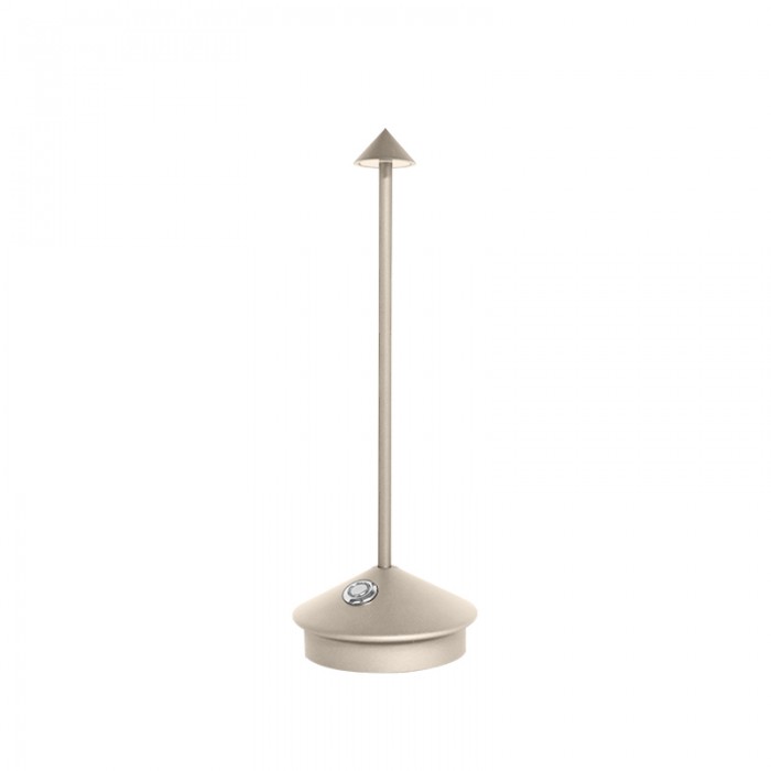 Cordless LED Table Lamp, Rechargeable Touch Dimmable Accent Light, Modern Bedside Lamp for Bedroom, Patio & Outdoor Dining Table | Lonoma