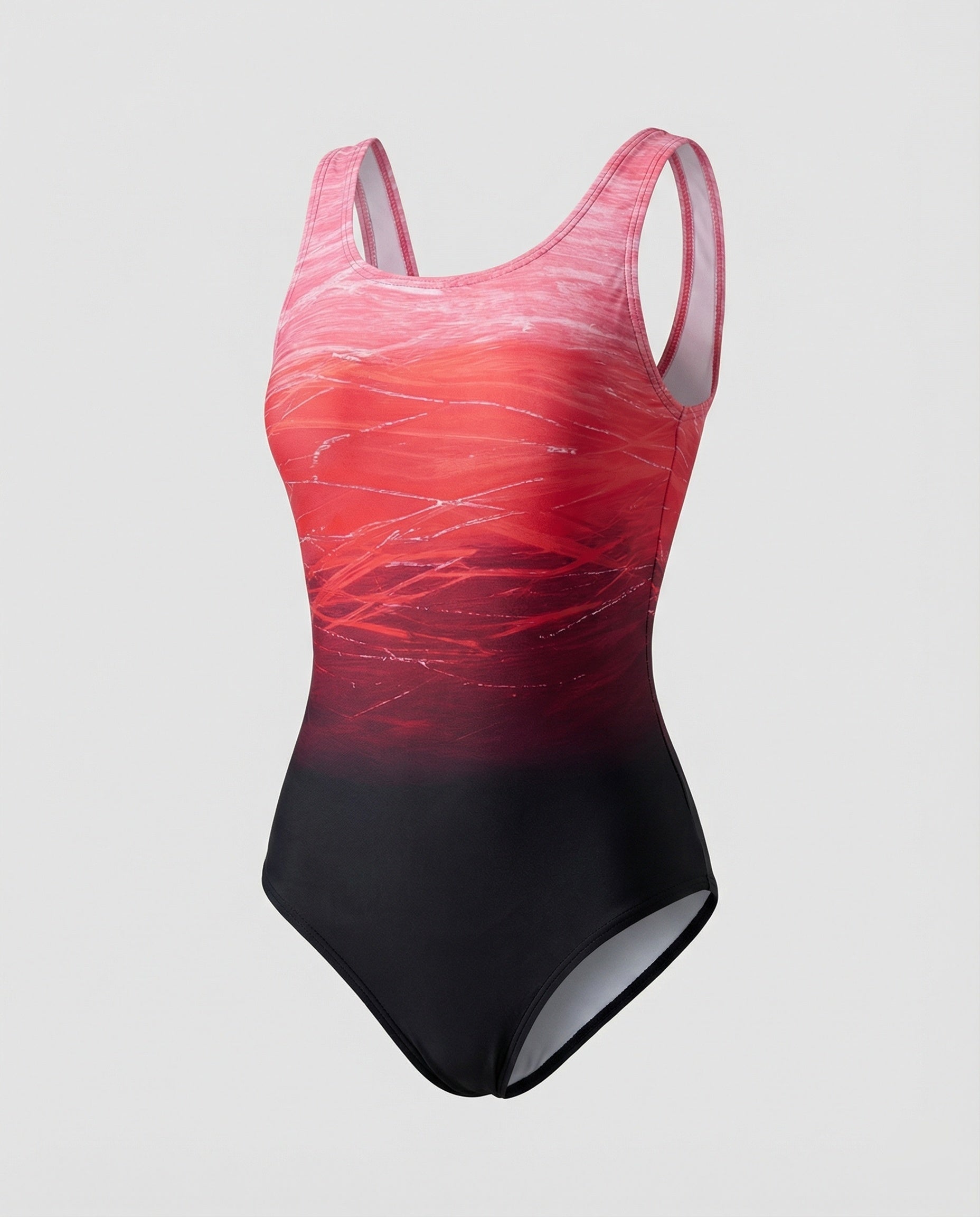 Women's One-Piece Crossback Sports Swimsuit — Quick-Drying Athletic Swimwear for Active Swimming & Training | Koossa