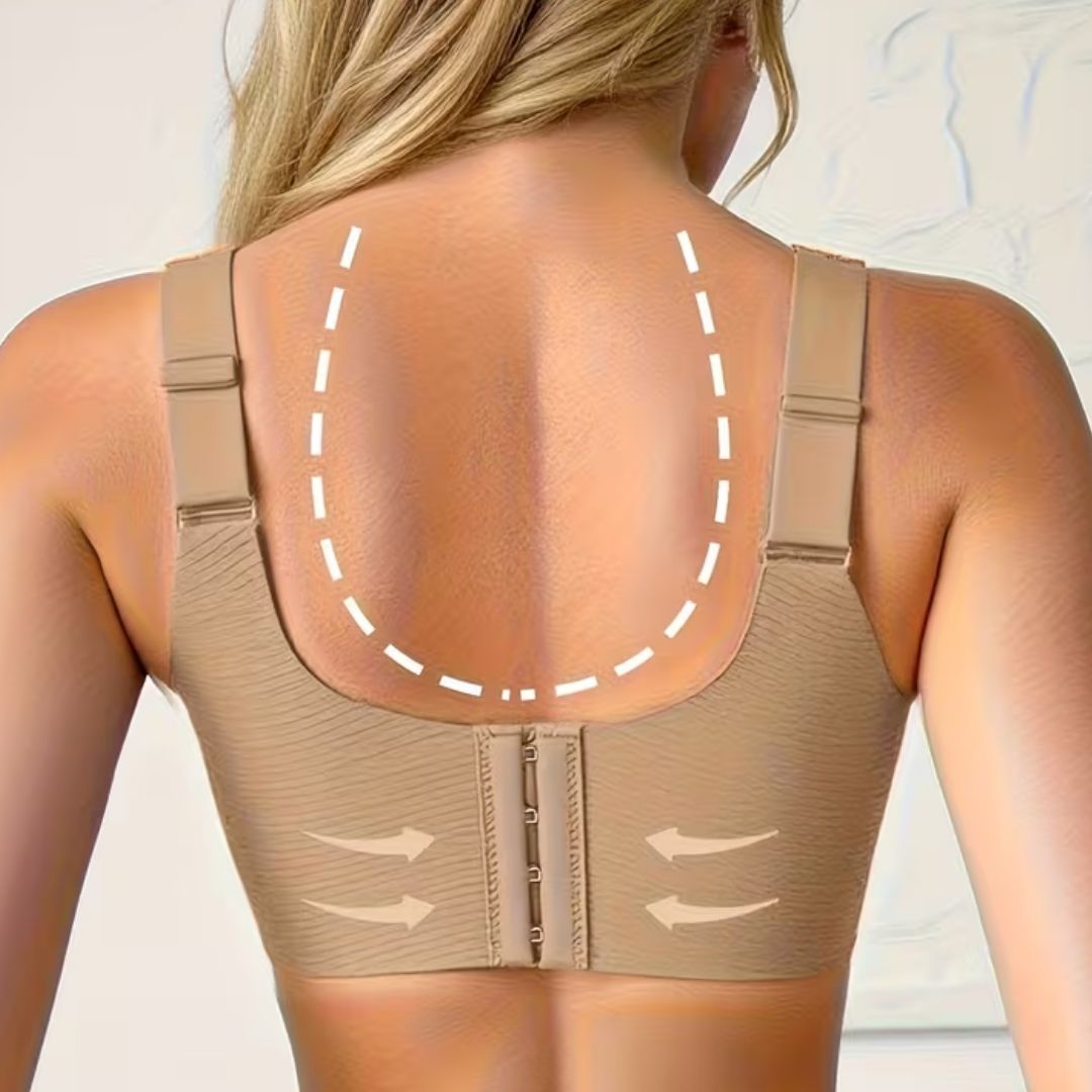 Wireless Support Bra with Removable Cups – Soft Comfort Sports & Everyday Bralette for Women in Black, Gray, Beige, Brown | Lonoma