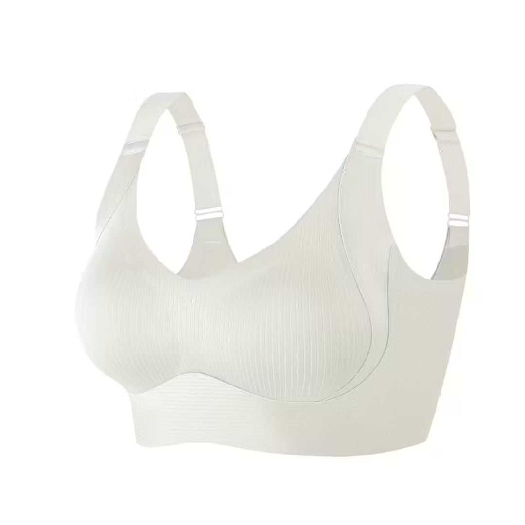 Wireless Support Bra with Removable Cups – Soft Comfort Sports & Everyday Bralette for Women in Black, Gray, Beige, Brown | Lonoma