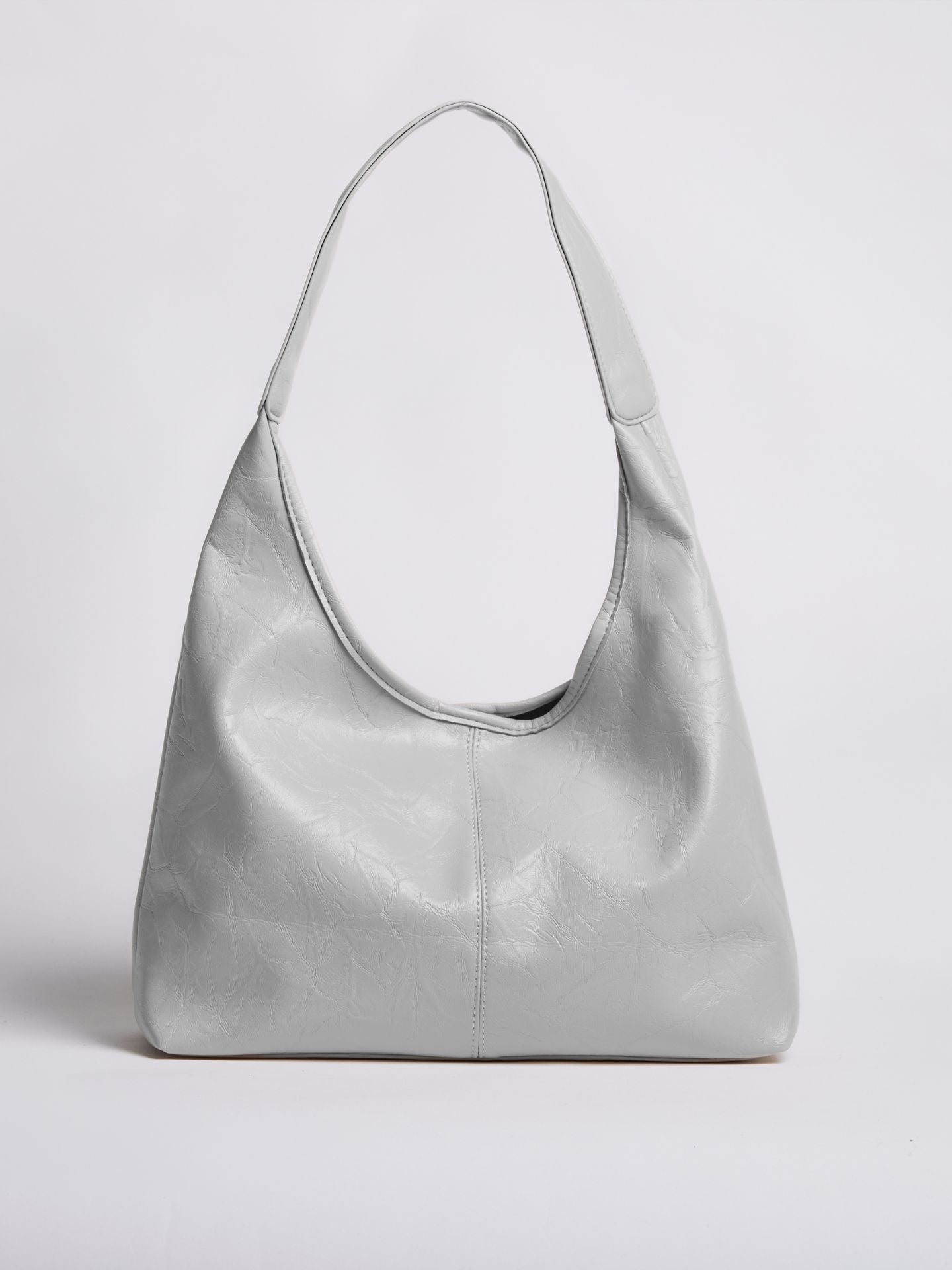 Soft Leather-Effect Tote Bag in Black with Matching Pouch | Spacious Everyday Shoulder Bag with Compartments | Koossa