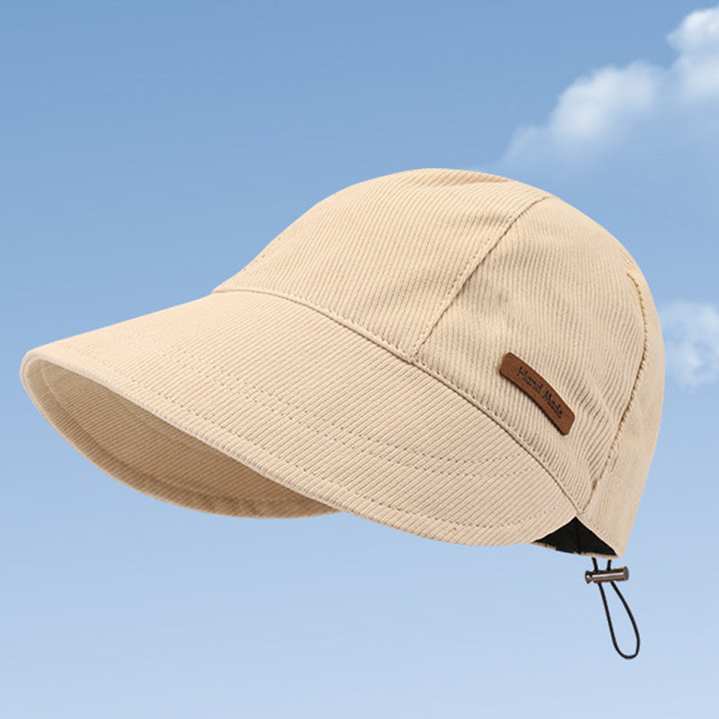 Women's Wide Brim Sun Hat — Foldable Travel Hat with Adjustable Fit for Beach & Garden | Koossa