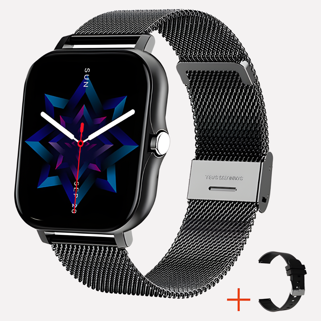 GPS Safety Watch with Fall Detection, Emergency SOS Button & Real-Time Location Tracking for Seniors | Lonoma