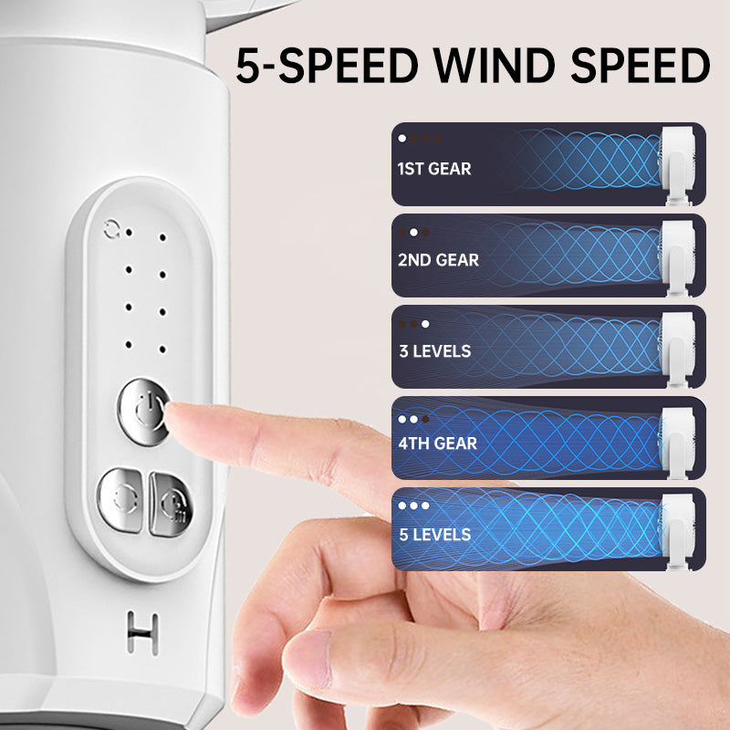 USB Pedestal Fan with Remote Control — Whisper-Quiet Oscillating Cooling Fan for Home & Office Use | Koossa