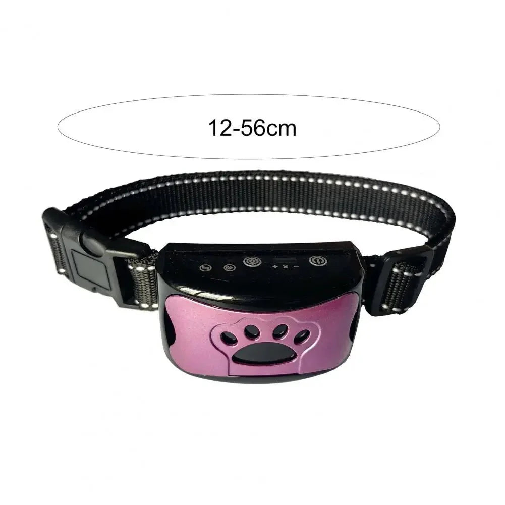 Dog Bark Collar Beep Vibration Rechargeable USB Adjustable 4.7–22 in 7 Sensitivity Levels Anti-Bark Training | Koossa
