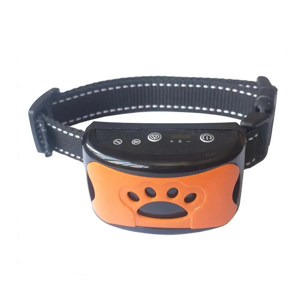 Dog Bark Collar Beep Vibration Rechargeable USB Adjustable 4.7–22 in 7 Sensitivity Levels Anti-Bark Training | Koossa