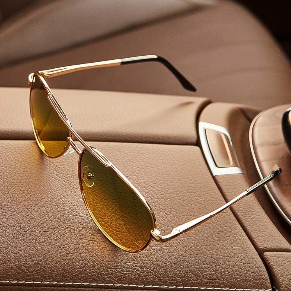 Classic Aviator Sunglasses with Gradient Lenses and Gold Metal Frame – Timeless UV400 Protection | Koossa