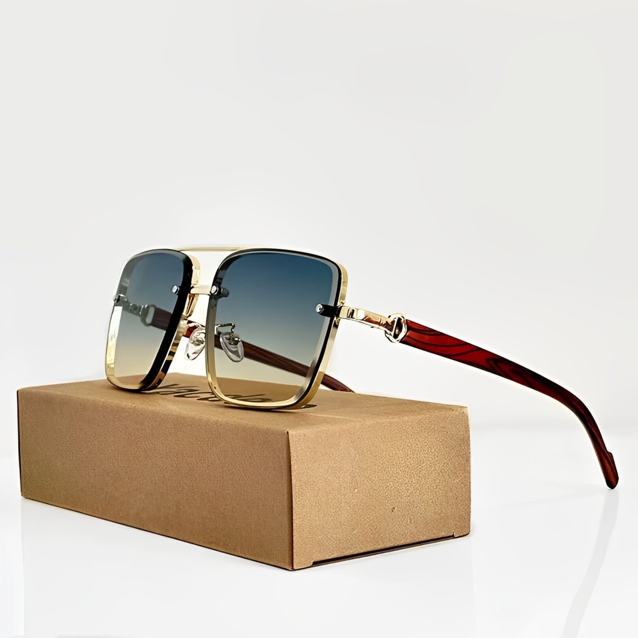 Aviator Sunglasses with UV400 Protection – Classic Metal Frames with Gradient Lenses in Five Timeless Shades | Koossa
