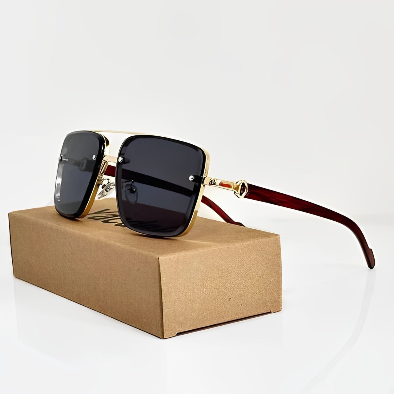 Aviator Sunglasses with UV400 Protection – Classic Metal Frames with Gradient Lenses in Five Timeless Shades | Koossa