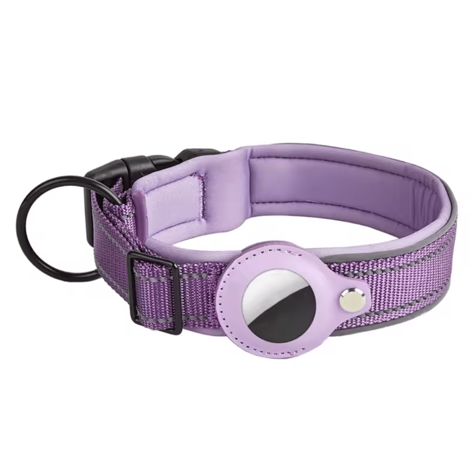 Pet Tracker Android Bluetooth No SIM GPS 8-10 Month Battery Reflective Nylon Collar Dog Locator 60-80dB | Koossa