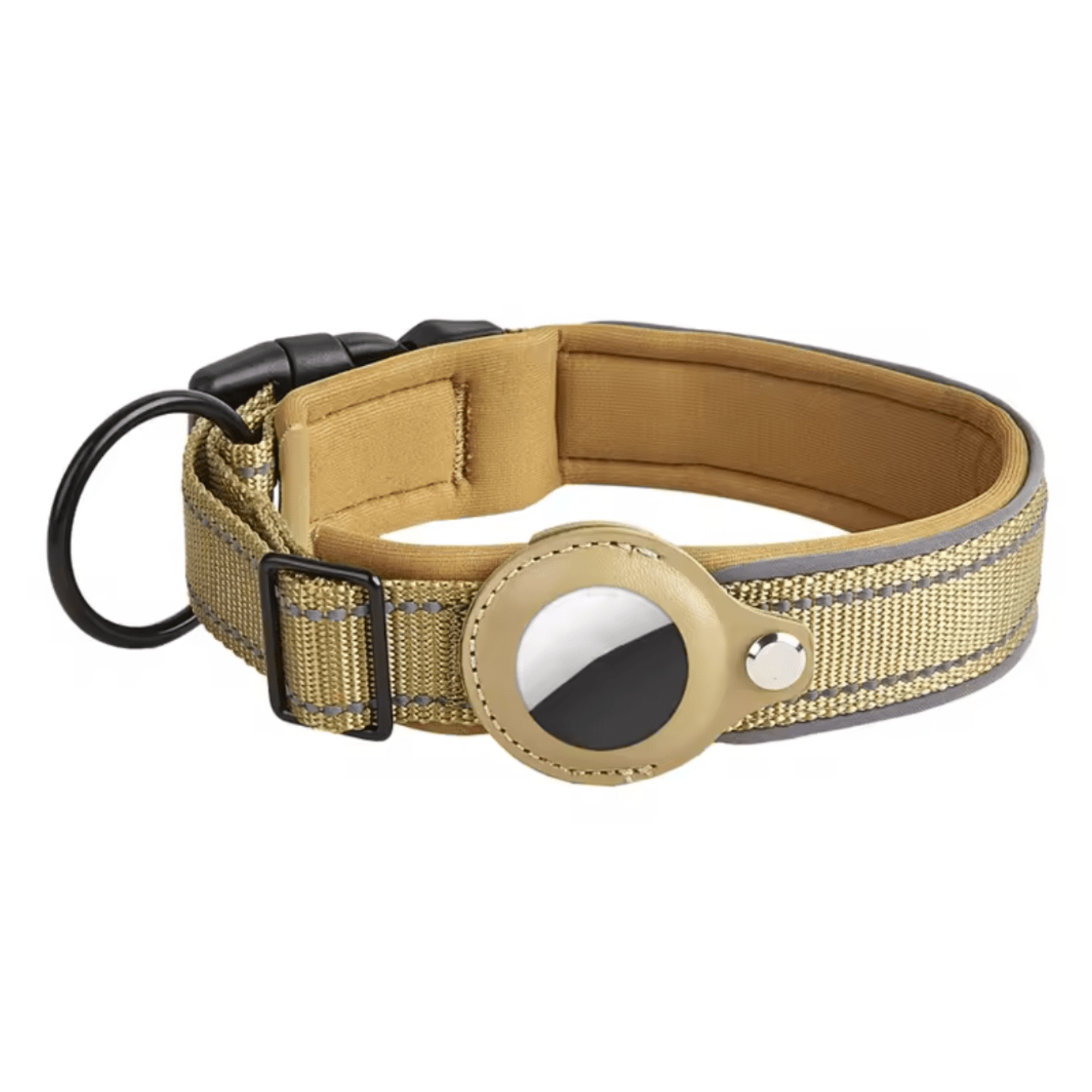 Pet Tracker Android Bluetooth No SIM GPS 8-10 Month Battery Reflective Nylon Collar Dog Locator 60-80dB | Koossa