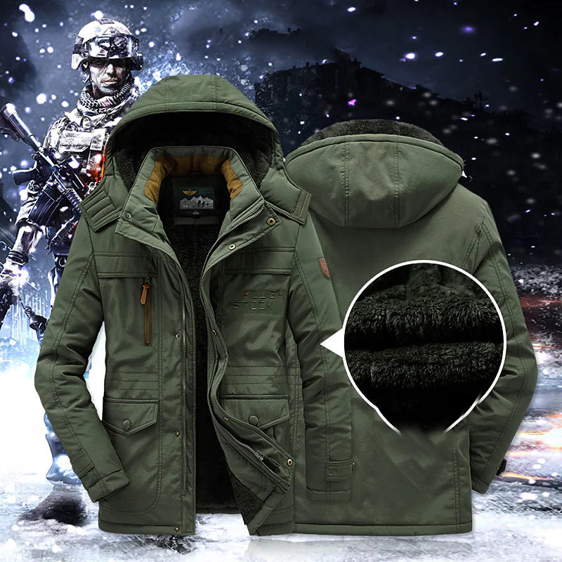 Women's Quilted Parka Jacket — Warm Insulated Winter Coat with Hood for Everyday & Outdoor Wear | Koossa