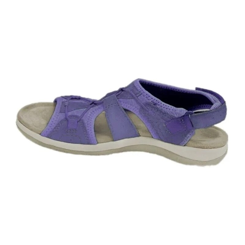 Women's Open-Toe Adjustable Strap Sandals — Comfortable Everyday Sandals with Contoured Footbed & Arch Support | Koossa