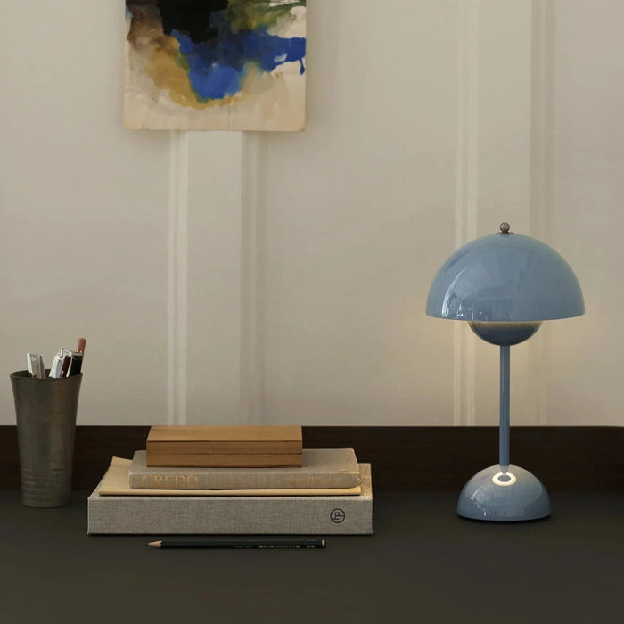 Lampe à poser sans fil rechargeable LED dimmable blanc chaud pour salon chambre décoration d'ambiance élégante | Koossa
