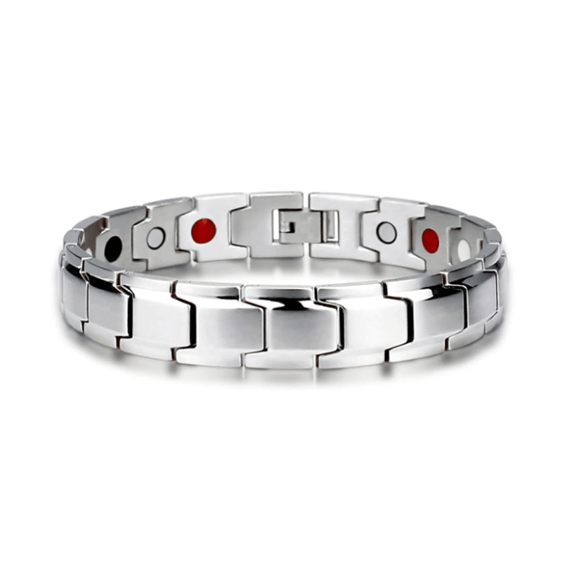 Unisex Magnetic Wellness Bracelet – Polished Chain Bracelet with Energy Detail for Everyday Confidence | Koossa