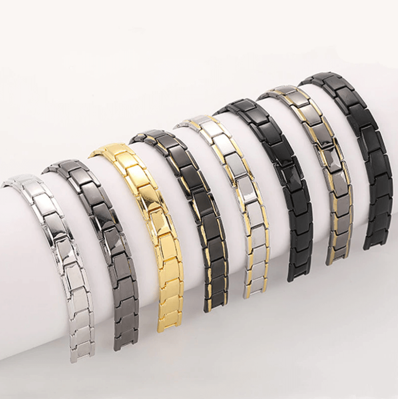 Unisex Magnetic Wellness Bracelet – Polished Chain Bracelet with Energy Detail for Everyday Confidence | Koossa