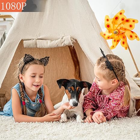 Caméra de surveillance WiFi compacte 1080P Full HD intérieur extérieur détection mouvement vision nocturne IP65 | Koossa