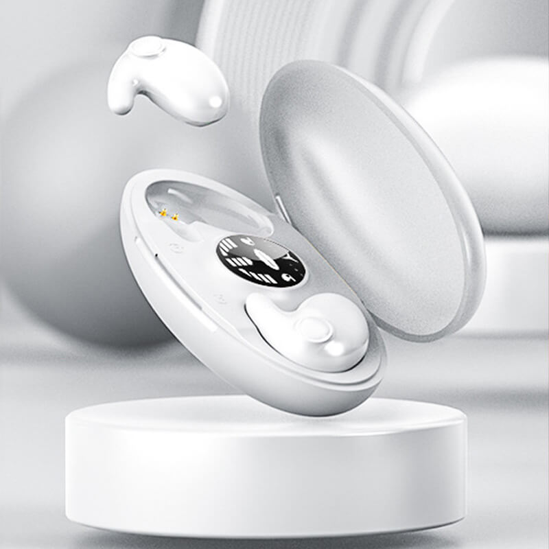 Écouteurs sans fil ultra-légers pour sommeil Bluetooth 5.3 IPX5 autonomie 24 h réduction de bruit nuit | Koossa
