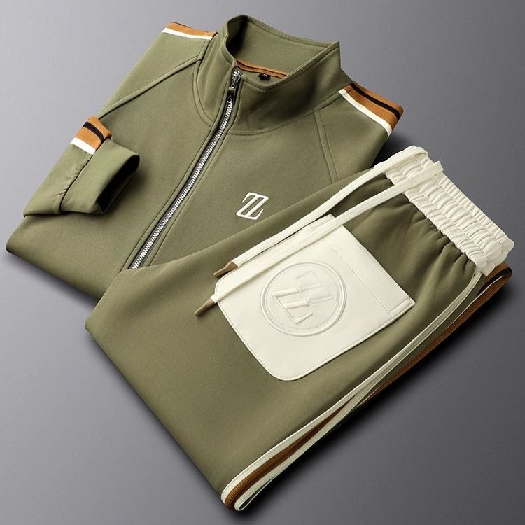 Men's Zip-Up Tracksuit in Four Versatile Colours for Active and Casual Wear | Koossa