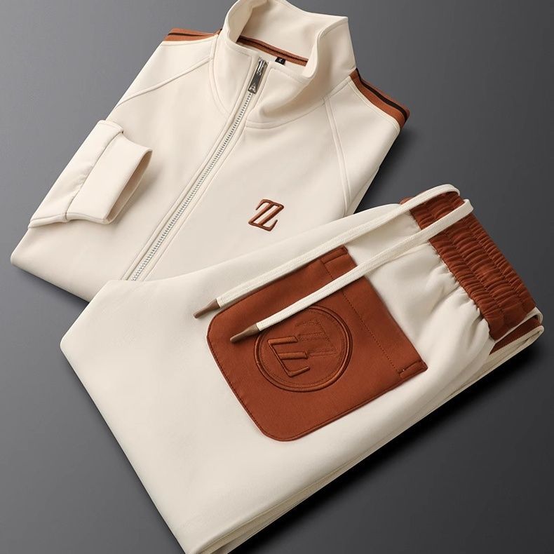 Men's Zip-Up Tracksuit in Four Versatile Colours for Active and Casual Wear | Koossa