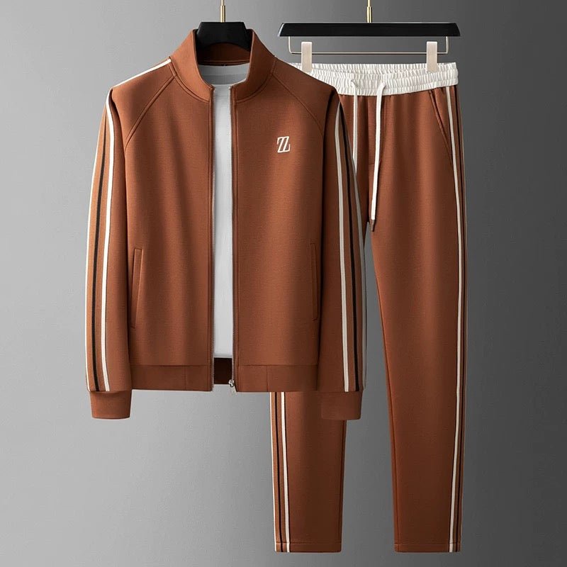 Men's Zip-Up Tracksuit in Four Versatile Colours for Active and Casual Wear | Koossa