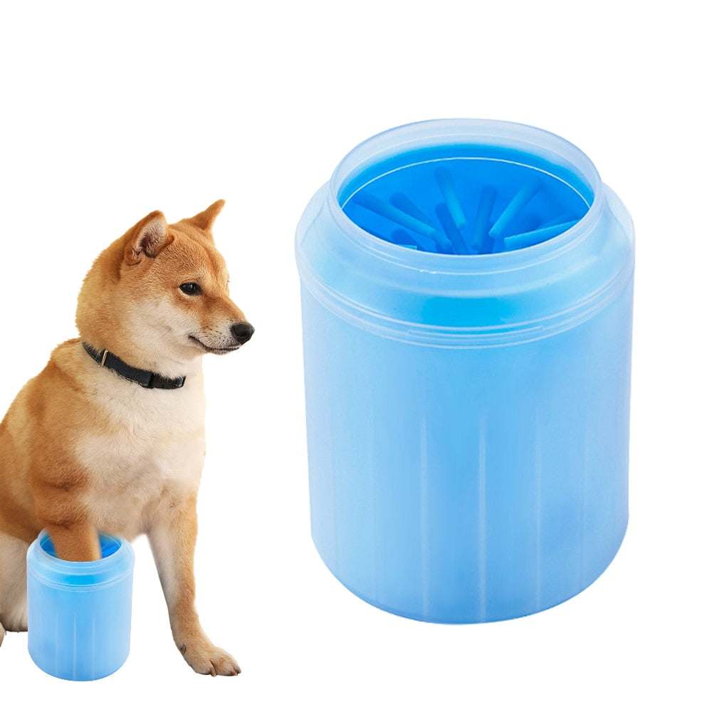 Dog Paw Cleaner Cup Soft Silicone Brush Portable Muddy Foot Washer Small Medium Large Gentle Cleaning Tool Cat Puppy Paw Wash | Koossa