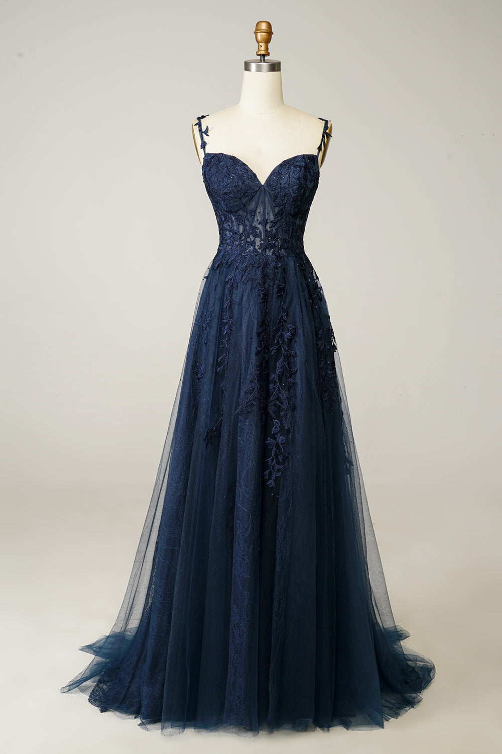 Women's A-Line Evening Gown with Embellishments — Elegant Ball Gown for Weddings and Gala Events | Koossa