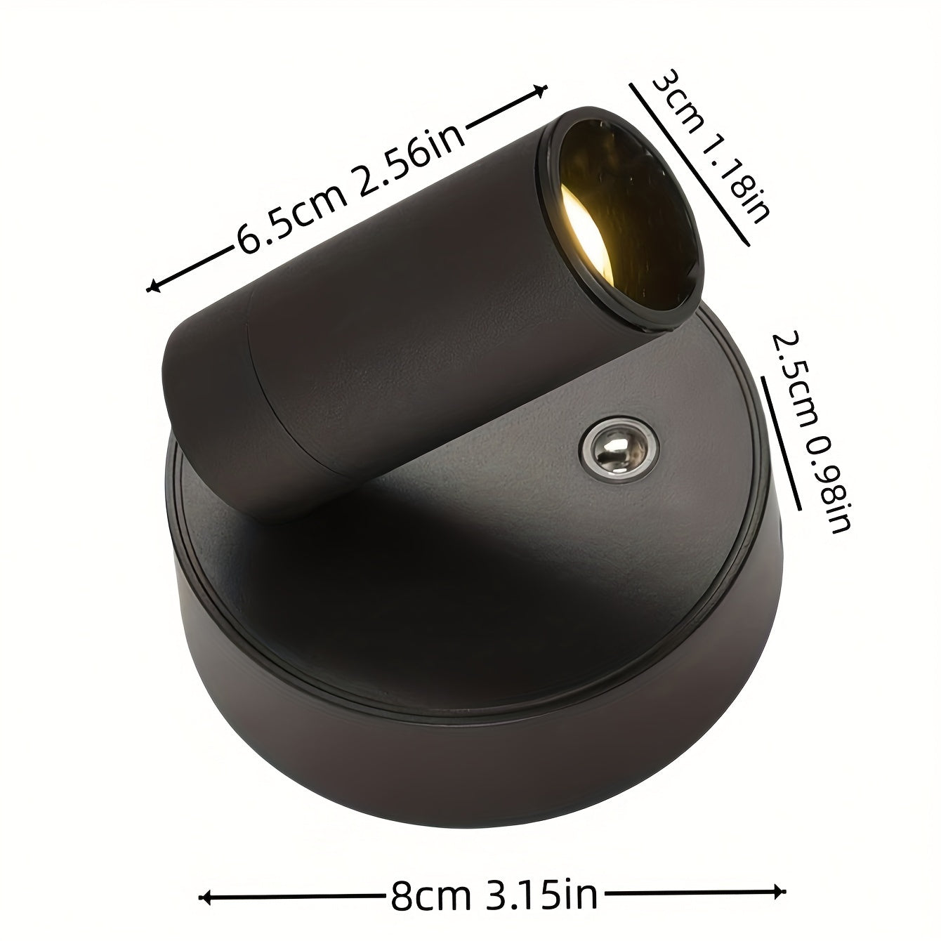 Projecteur LED rechargeable sur batterie avec variateur tactile pour mise en lumière artistique et végétale | Koossa