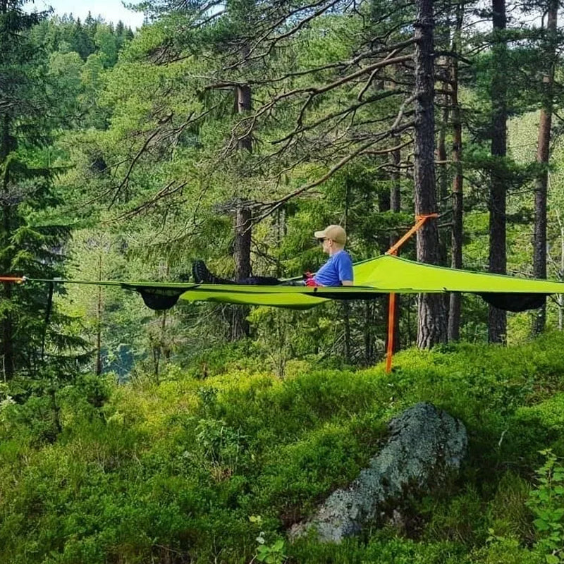 Triangle Camping Hammock for Multiple People — Outdoor Family Hammock for Adventures & Group Expeditions | Koossa
