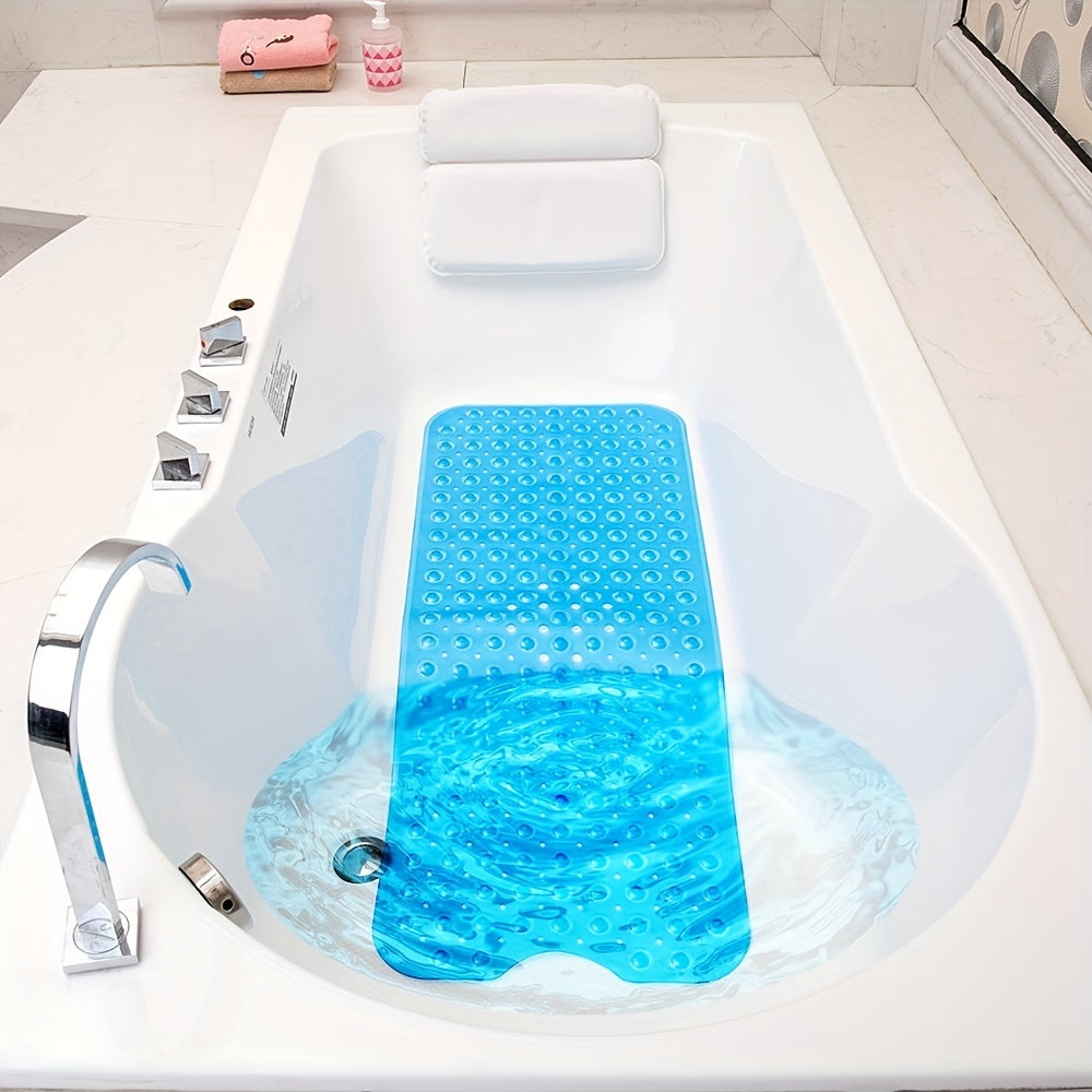 Tapis Antidérapant Extra Long pour Baignoire et Douche avec Ventouses Puissantes 101 × 40 cm Salle de Bains | Koossa