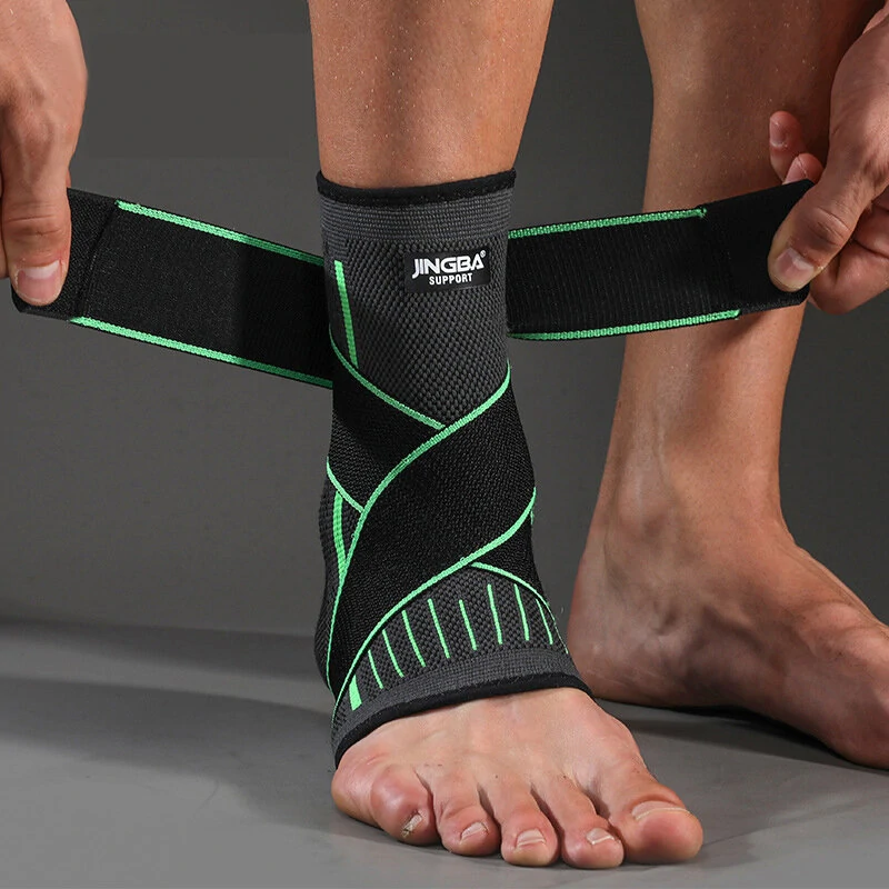 Adjustable Ankle Support Brace — Compression Wrap for Pain Relief & Stability During Sport & Daily Wear | Koossa