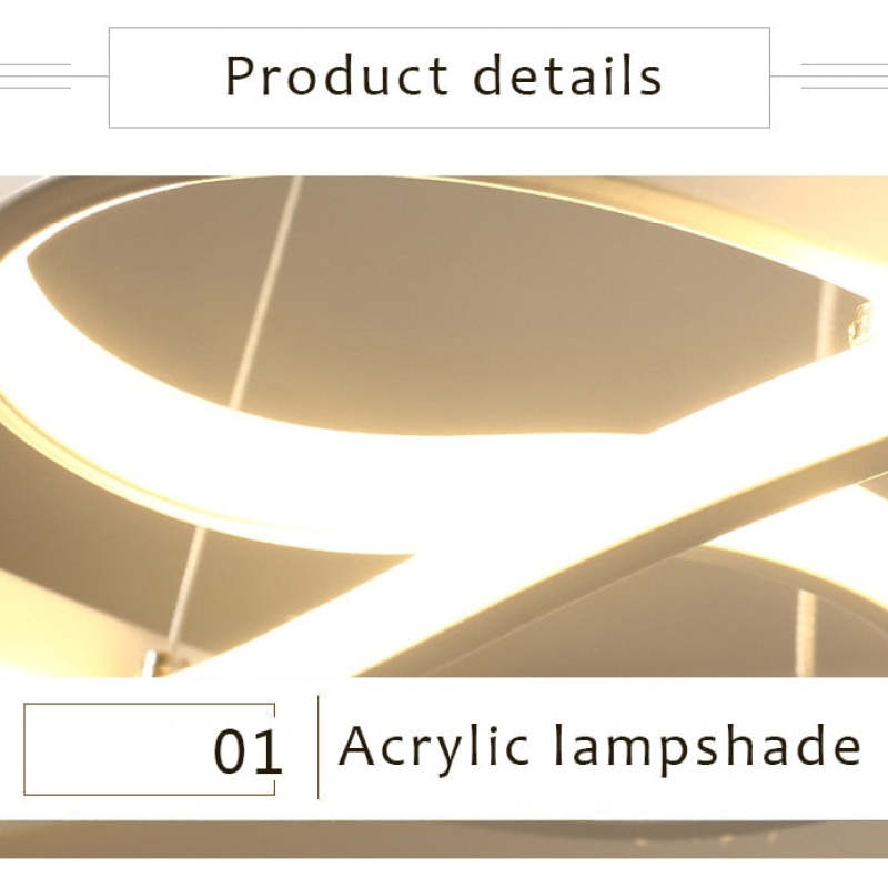 Musical Note LED Pendant Light Adjustable Metal Fixture Black White Gold Dining Room Living Room Kitchen Island Modern Decor | Lonoma