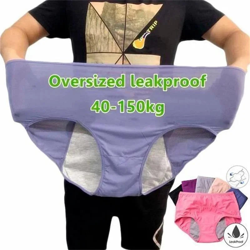 High-Waisted Leak-Proof Period Underwear for Women, Absorbent Washable Reusable Briefs for Heavy Flow, Postpartum & Light Bladder Leaks | Lonoma