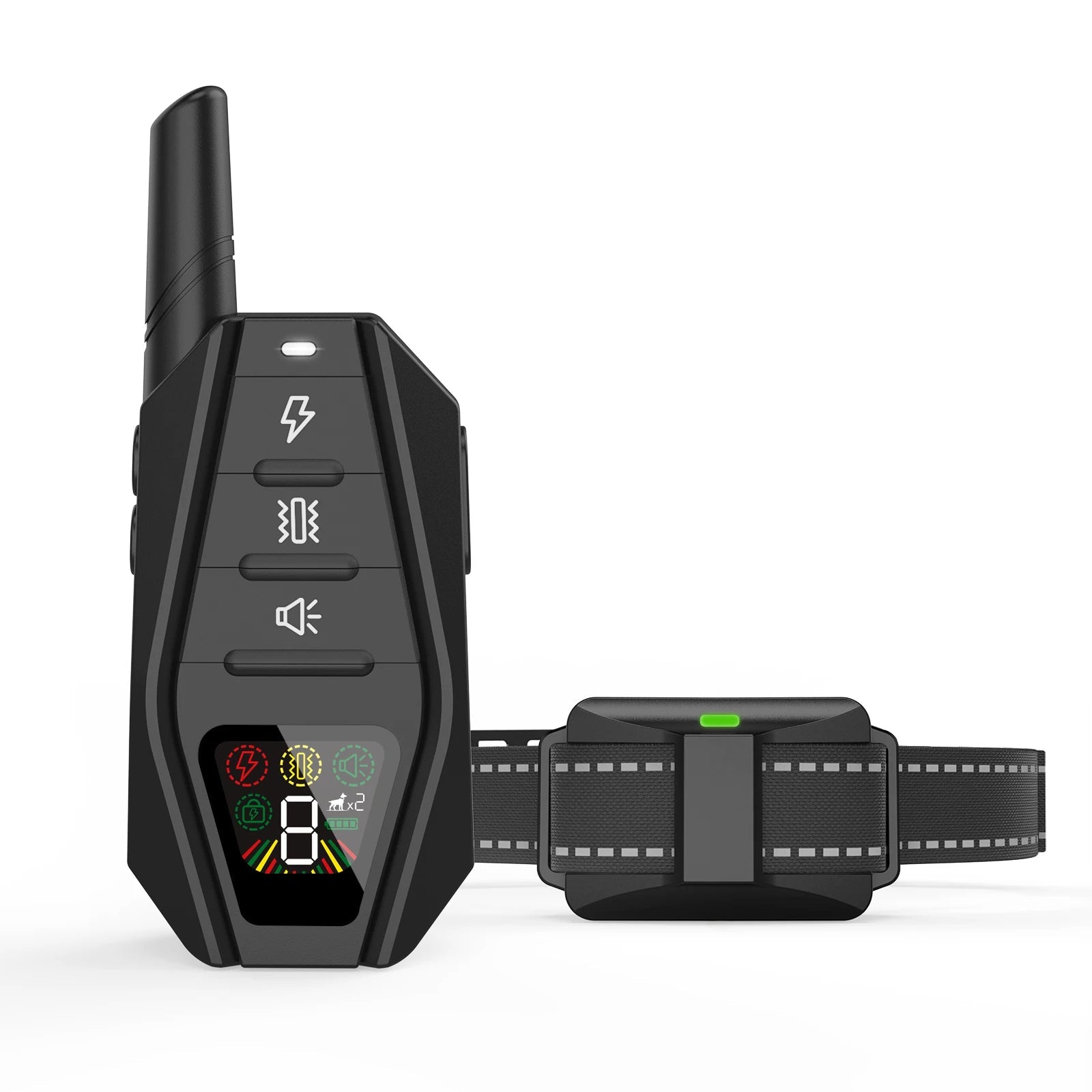 Dog Training Collar 1000m Remote Control Rechargeable Waterproof Beep Vibration Static Correction LCD Display Small Large Dogs All Breeds | Koossa