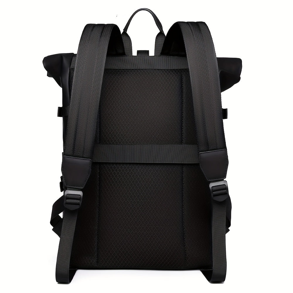 Men's Water-Resistant Laptop Backpack — Practical Travel Backpack with USB Charging Port for Work & Commuting | Koossa