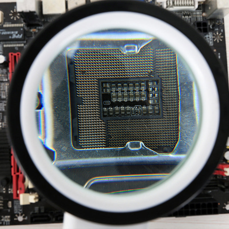 Loupe Éclairée à LED Grossissement 30× pour Lecture Confortable et Vision Améliorée au Quotidien et Travaux de Précision | Koossa