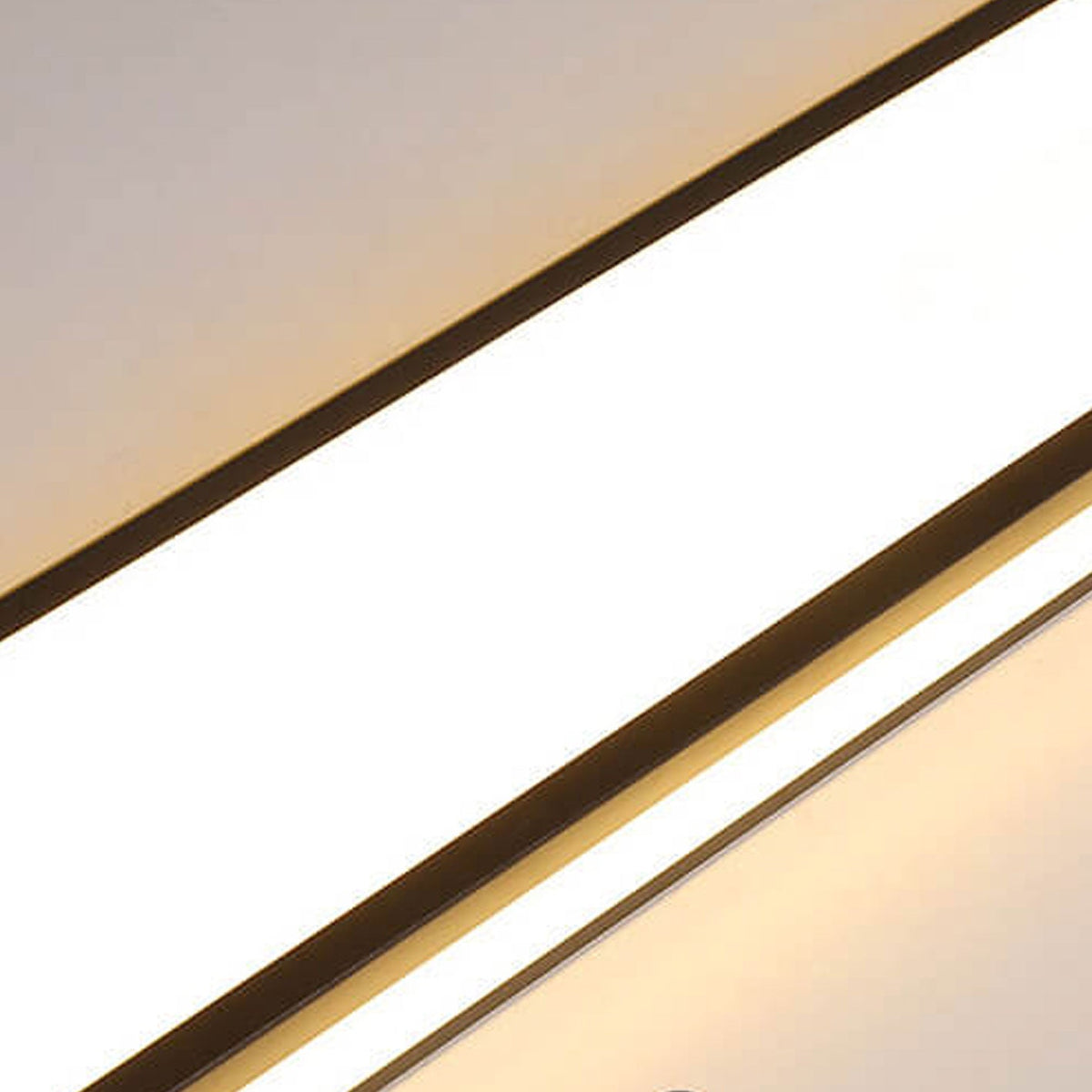 Low-Profile LED Flush Mount Ceiling Light, 19-31 in Black or White Acrylic, Modern Hardwired Fixture for Bedroom, Hallway & Entryway | Lonoma
