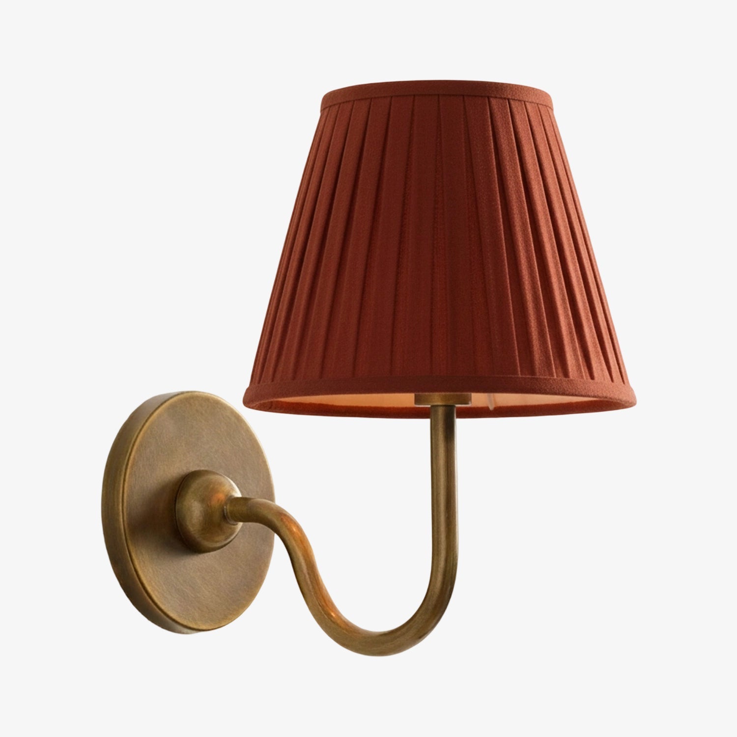 Applique murale élégante à abat-jour plissé en tissu – Éclairage classique et raffiné pour chambre et salon | Koossa