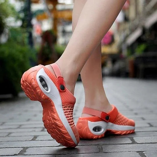 Women's Cushioned Walking Trainers — Breathable Mesh Trainers for All-Day Comfort & Active Wear | Koossa