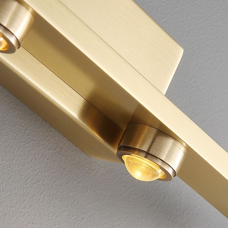 Modern Wave-Textured Acrylic Wall Sconce for Bedroom, Bathroom & Living Room | Warm LED Vanity Light Fixture in Metal Frame | Hardwired | Lonoma