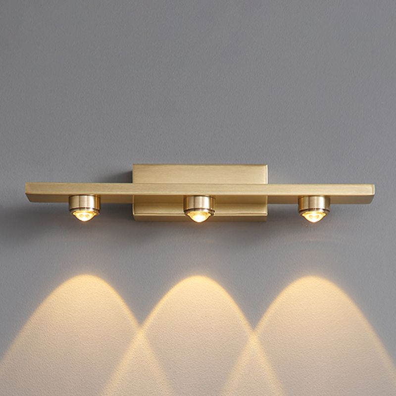 Modern Wave-Textured Acrylic Wall Sconce for Bedroom, Bathroom & Living Room | Warm LED Vanity Light Fixture in Metal Frame | Hardwired | Lonoma